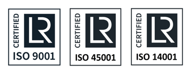 RBC Group isISO 9001 ISO 14001 ISO 45001 certified